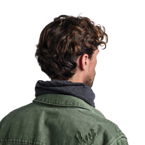 LIGTHWEIGHT MERINO WOOL SOLID GREY