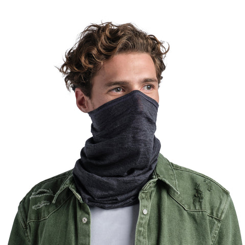 LIGTHWEIGHT MERINO WOOL SOLID GREY