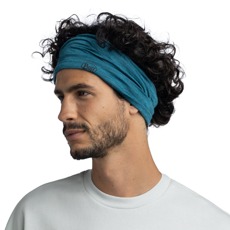 LIGTHWEIGHT MERINO WOOL SOLID TEAL