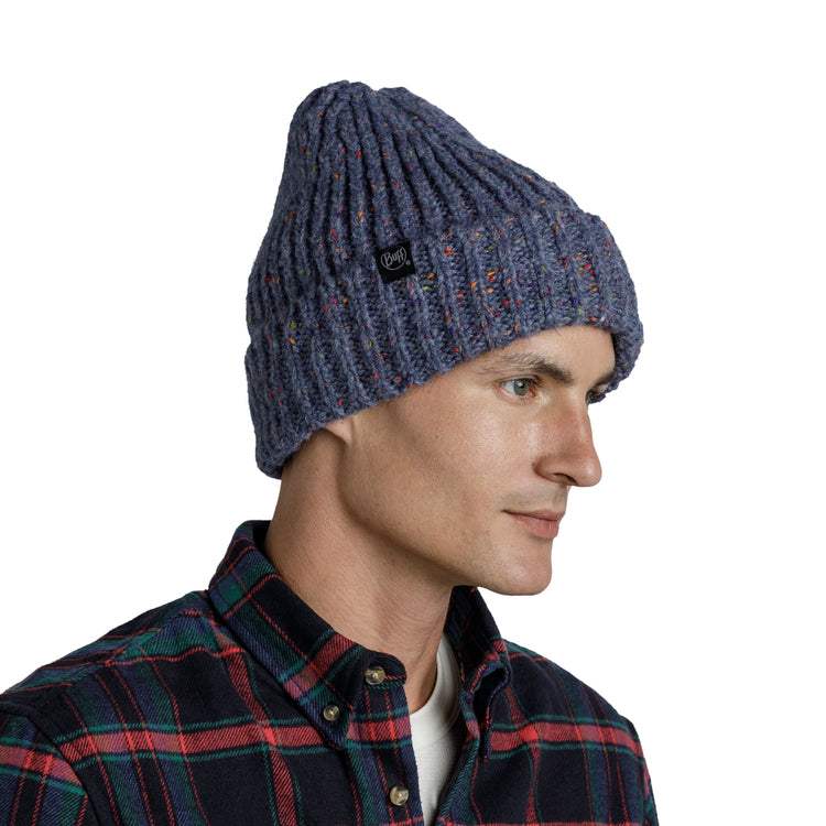 Knitted & Fleece Band Hat KIM WATER