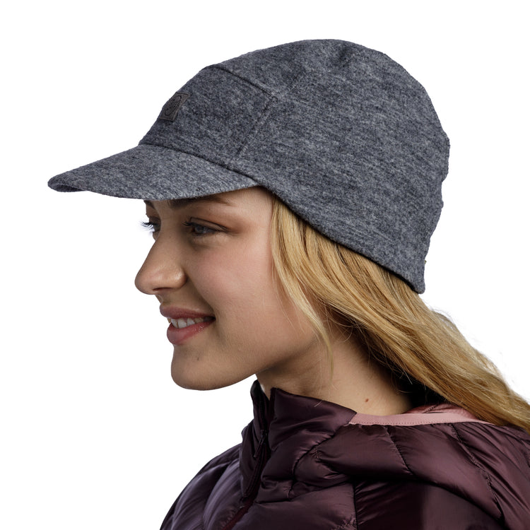 PACK MERINO FLEECE CAP SOLID GREY