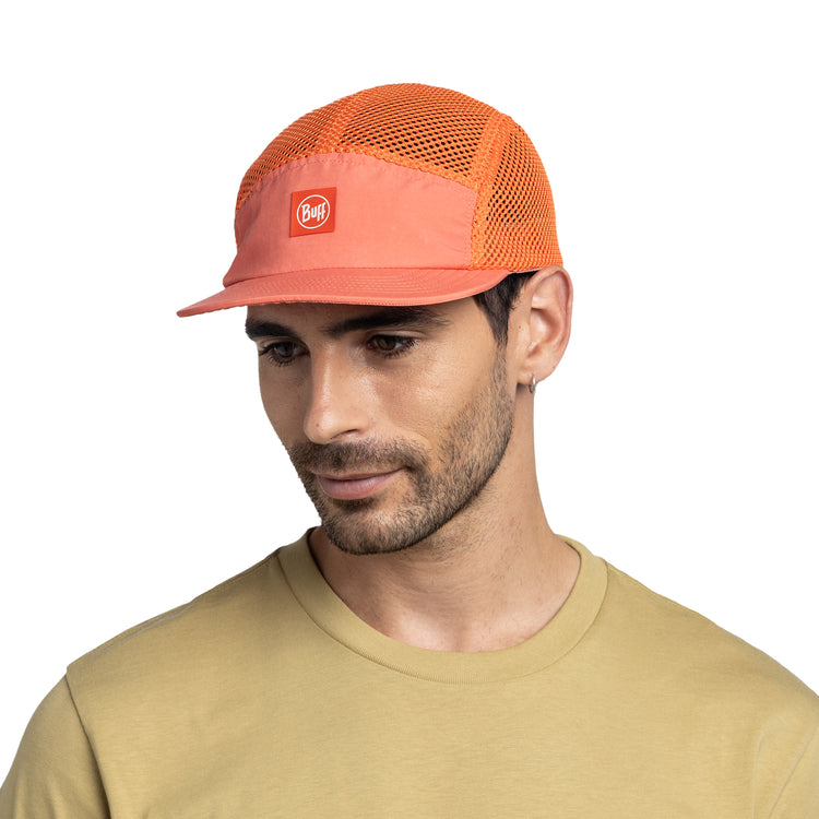 BUFF® 5 PANEL AIR CAP SARET POPPY RED