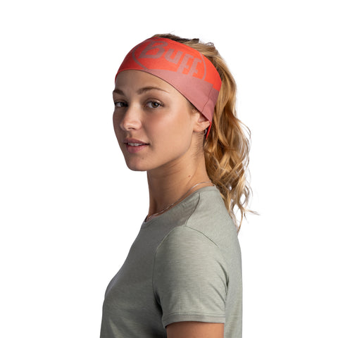 Coolnet UV Wide Headband ARTHY NECTARINE