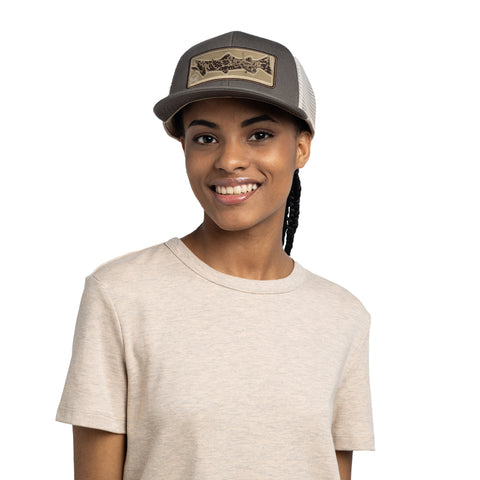 TRUCKER CAP LAKE RIVER KHAKI