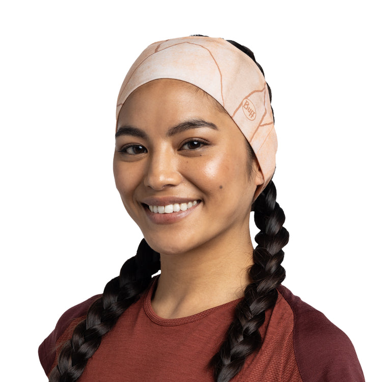 CoolNet® UV Wide Headband MOUTAH APRICOT