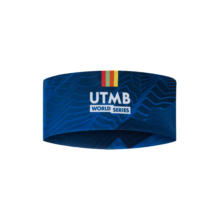 Coolnet UV Wide Headband UTMB 2024 NAVY