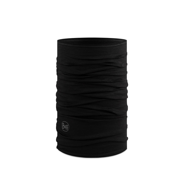 LIGTHWEIGHT MERINO WOOL SOLID BLACK