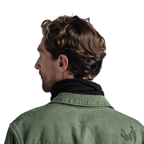 LIGTHWEIGHT MERINO WOOL SOLID BLACK