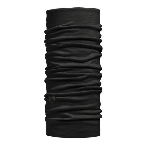 LIGTHWEIGHT MERINO WOOL SOLID BLACK