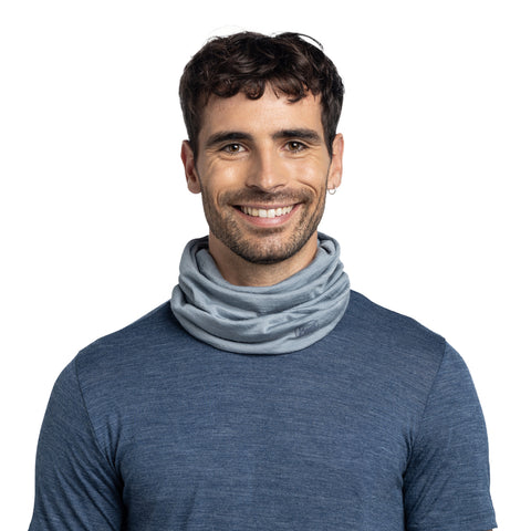 LIGTHWEIGHT MERINO WOOL SOLID FLINT