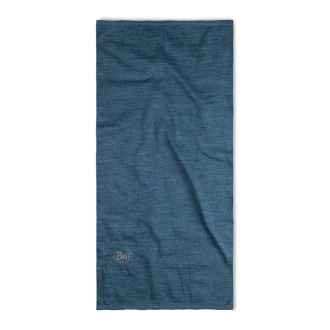 LIGTHWEIGHT MERINO WOOL SOLID DUSTY BLUE