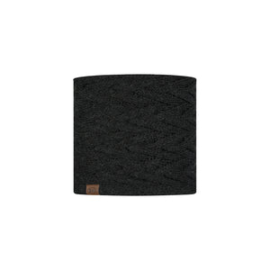 Knitted & Fleece Neckwarmer CARYN GRAPHITE