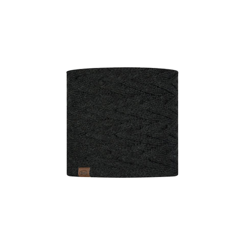 Knitted & Fleece Neckwarmer CARYN GRAPHITE