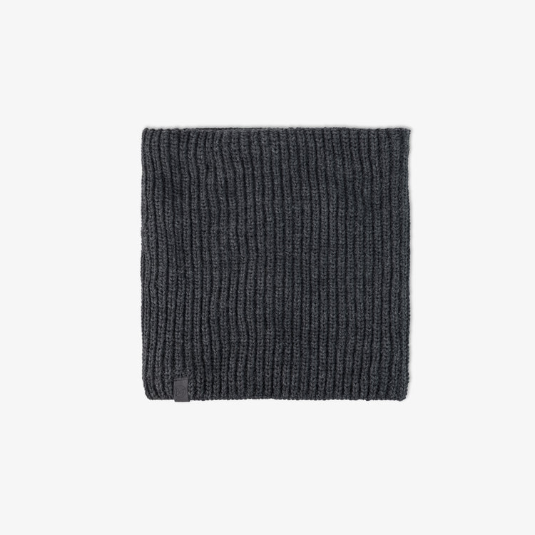 Knitted & Fleece Neckwarmer JARN GRAPHITE