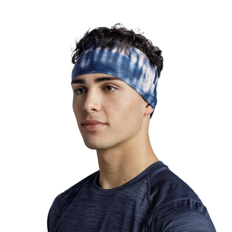 Coolnet UV Wide Headband DERI BLUE