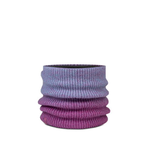 Knitted & Fleece Neckwarmer MARIN ORCHID
