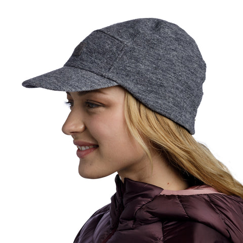 PACK MERINO FLEECE CAP SOLID GREY