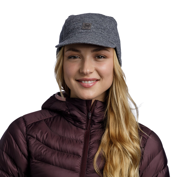 PACK MERINO FLEECE CAP SOLID GREY