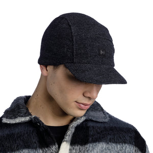 PACK MERINO FLEECE CAP SOLID BLACK