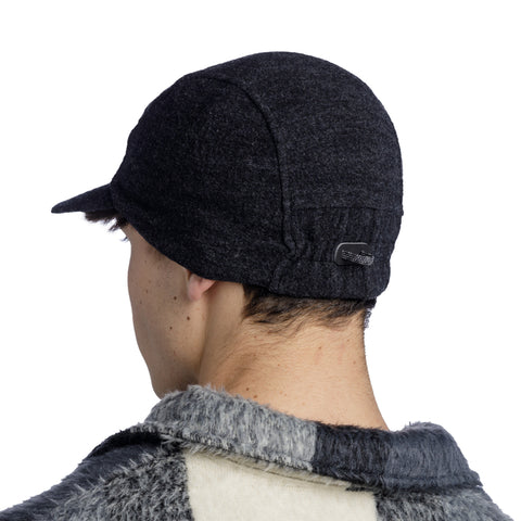 PACK MERINO FLEECE CAP SOLID BLACK