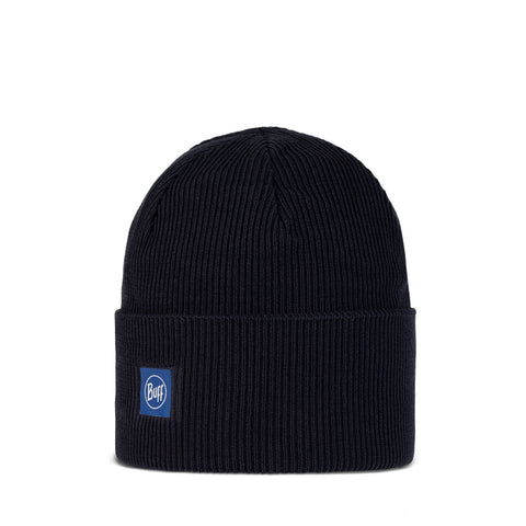 Crossknit Beanie SOLID NIGHT BLUE