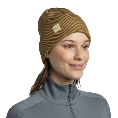 Crossknit Beanie SOLID GINGKO