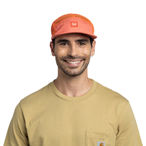 BUFF® 5 PANEL AIR CAP SARET POPPY RED