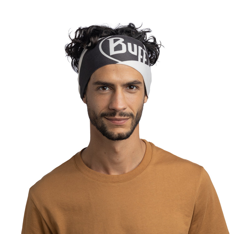 Coolnet UV Wide Headband ARTHY GRAPHITE
