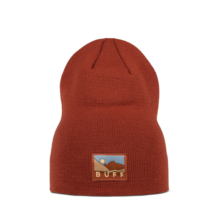 Knitted Hat LILON LONG CINNAMON