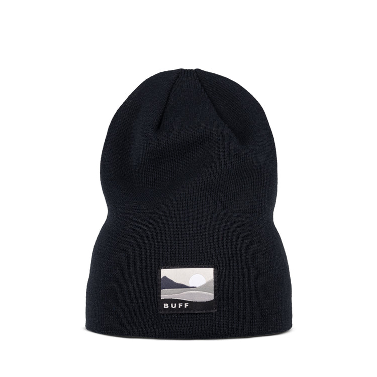 Knitted Hat LILON LONG BLACK