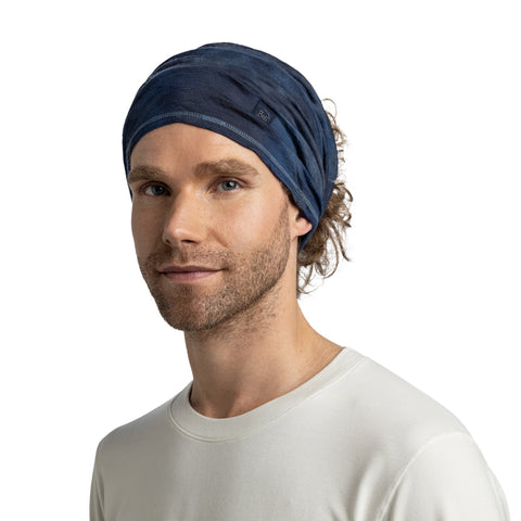 LIGTHWEIGHT MERINO WOOL DYE NAVY