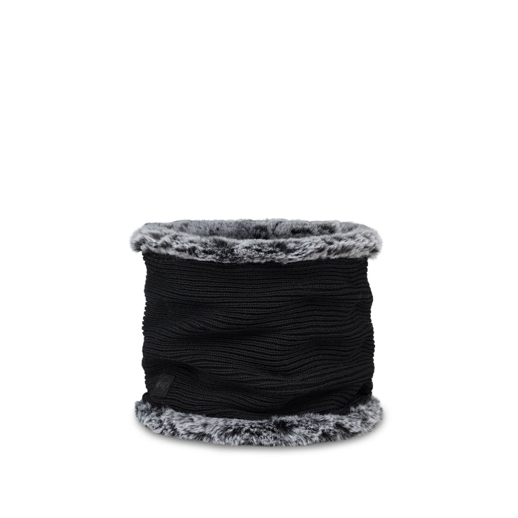 Knitted Neckwarmer Comfort KESHA BLACK