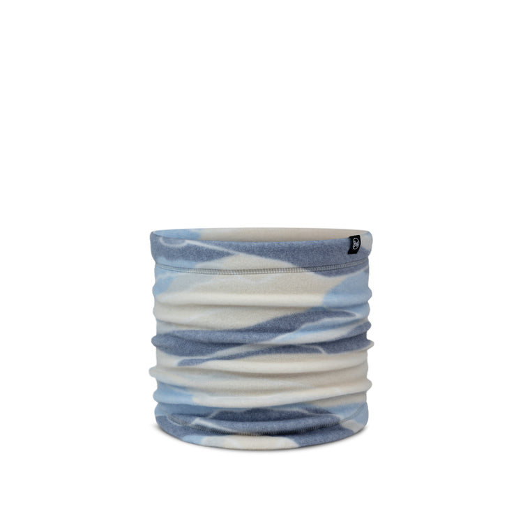 POLAR PRINTS NECKWARMER AGUAR BLUE