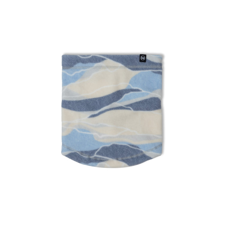 POLAR PRINTS NECKWARMER AGUAR BLUE