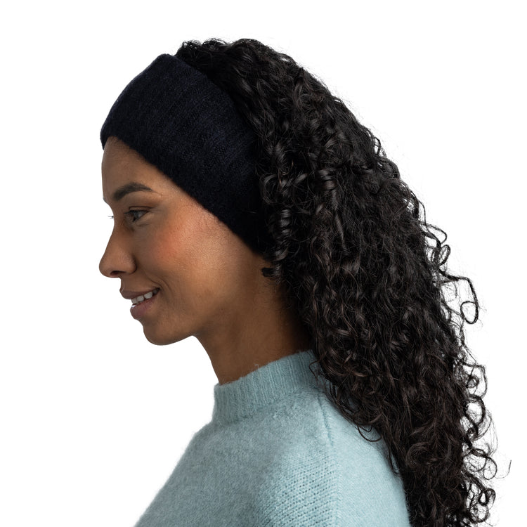 Knitted Neckwarmer NILAH NIGHT BLUE