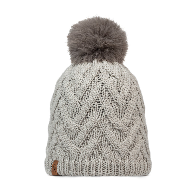 Knitted & Fleece Band Hat CARYN CRU