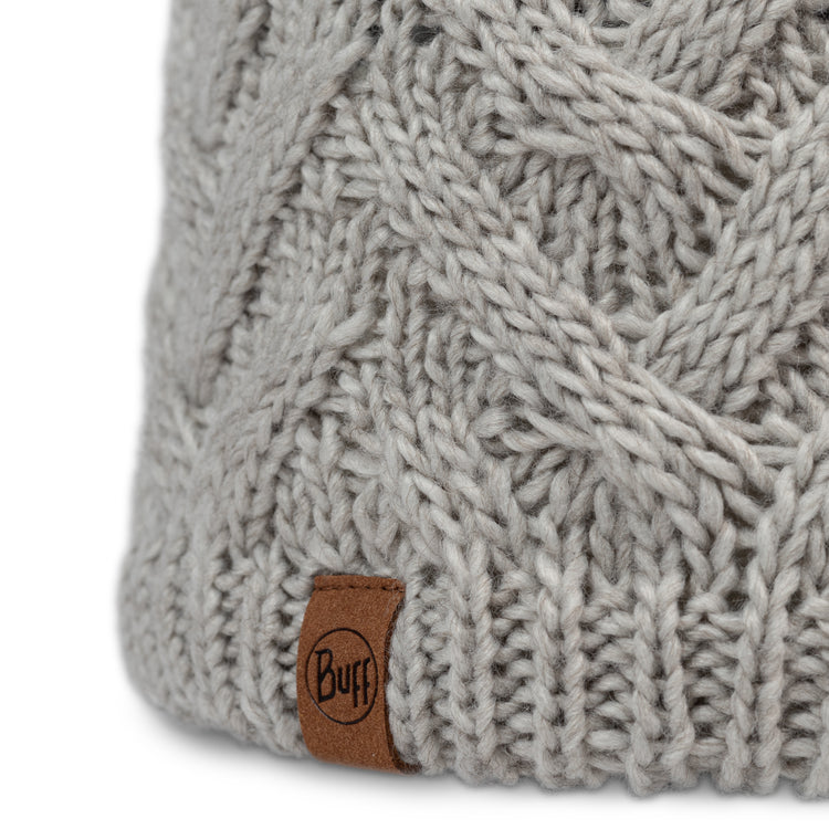 Knitted & Fleece Band Hat CARYN CRU
