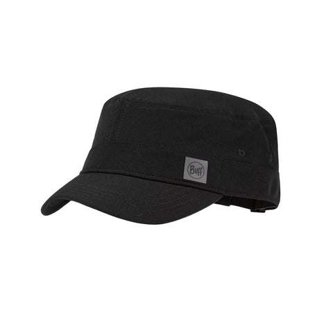 Military Cap SOLID BLACK