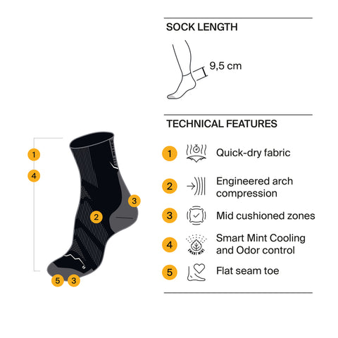 Calcetines Dryflx® Dryflx Quarter DQ ULTRAMARINE