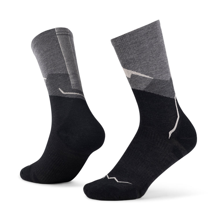 CALCETINES LW Merino Wool Crew LWC1 GRAPHITE