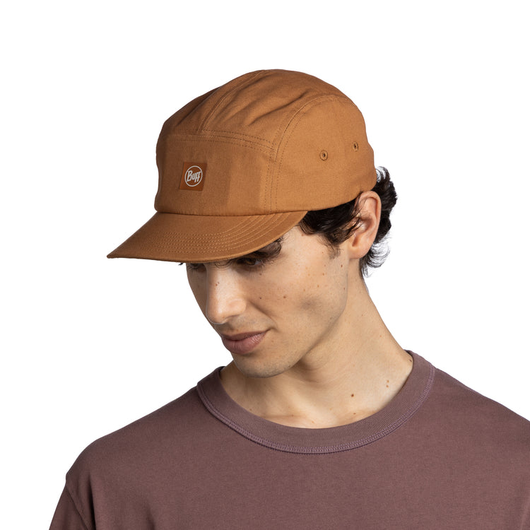BUFF® 5 PANEL VENTURE CAP SOLID CAMEL