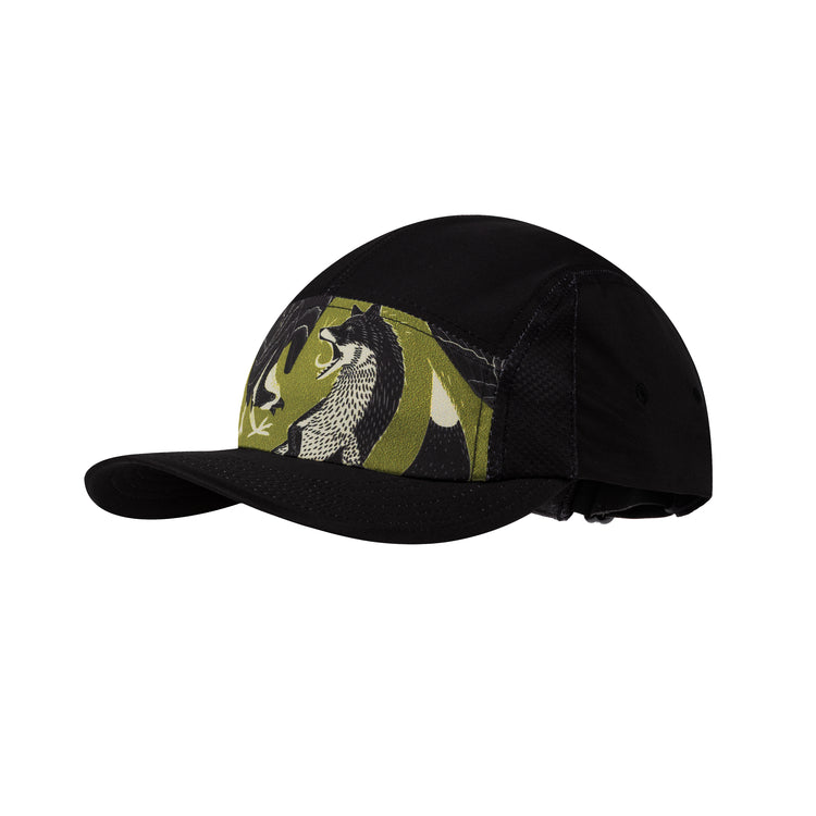 BUFF® 5 PANEL GO CAP RUB CHOMP BLACK