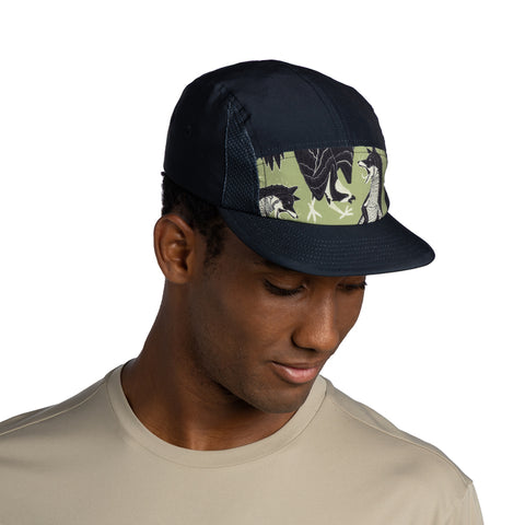 BUFF® 5 PANEL GO CAP RUB CHOMP BLACK