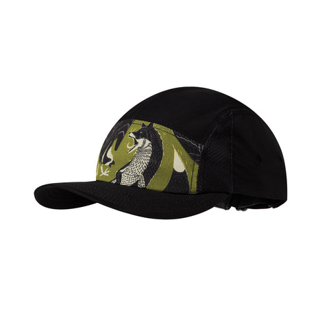 BUFF® 5 PANEL GO CAP RUB CHOMP BLACK