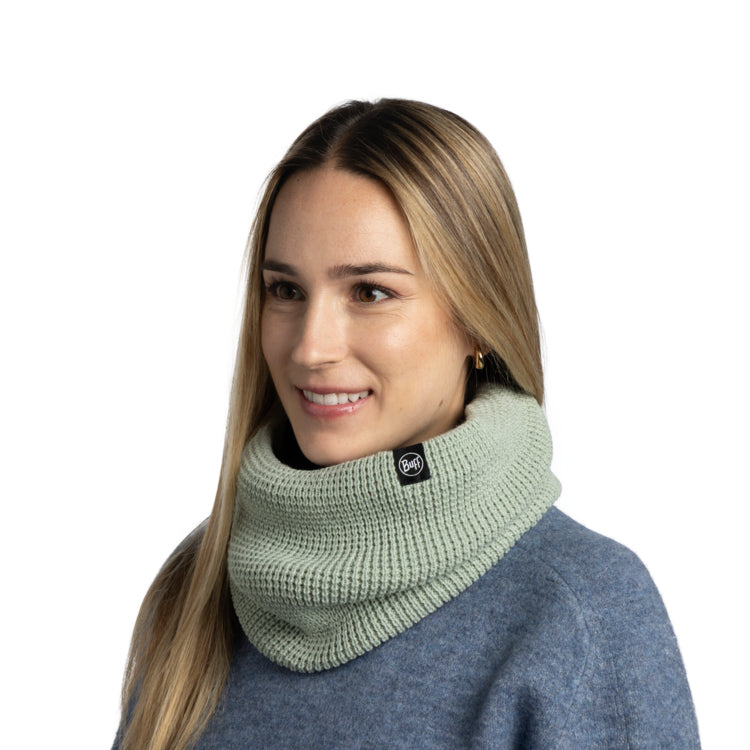 Knitted & Fleece Neckwarmer NARO AQUA HAZE
