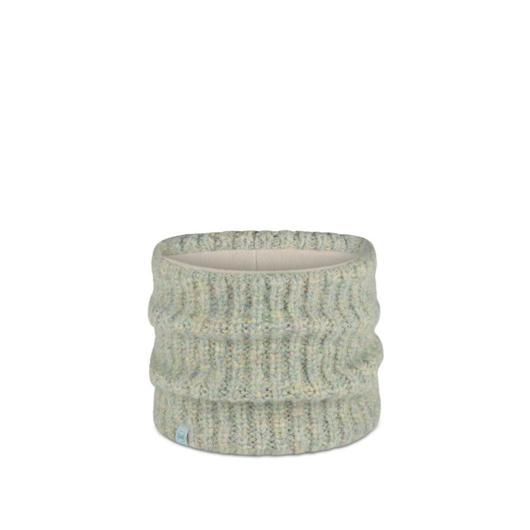 Knitted & Fleece Neckwarmer DALIA AQUA HAZE