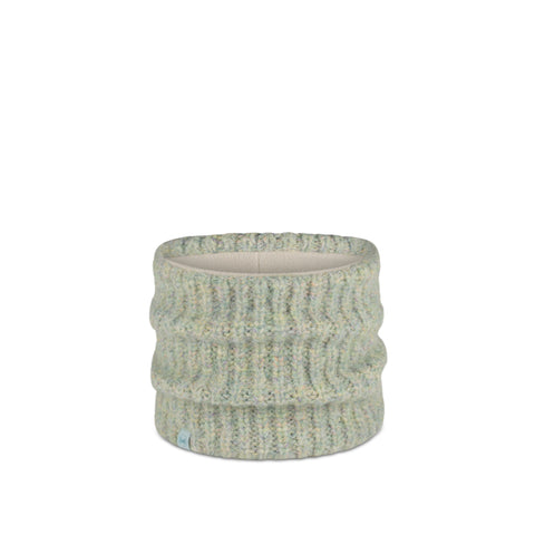 Knitted & Fleece Neckwarmer DALIA AQUA HAZE