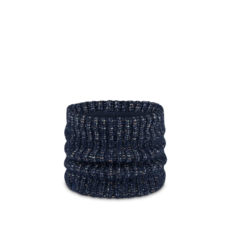 Knitted & Fleece Neckwarmer DALIA NIGHT BLUE