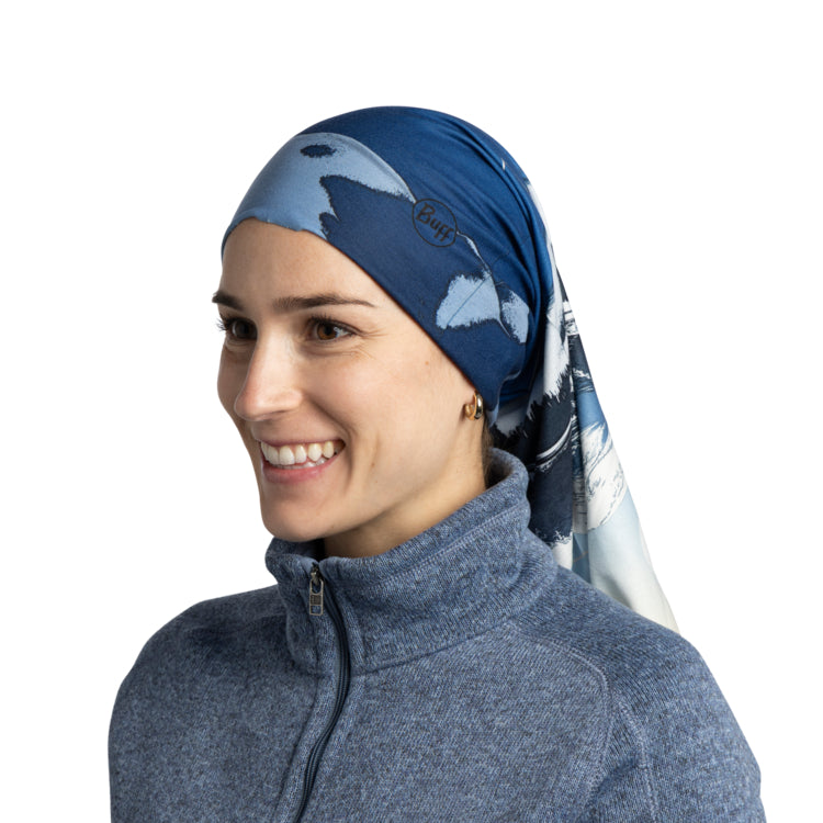 Original EcoStretch Buff® MOUNT FUJI PEAK BLUE