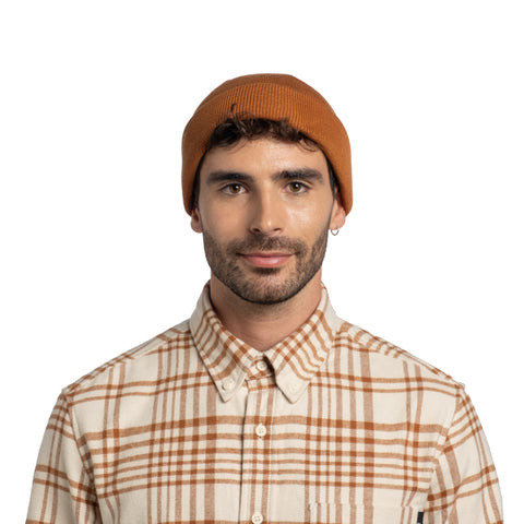 Knitted Hat LILON FISHERMAN DOCKER COPPER